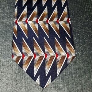 Geometric print tie NEW